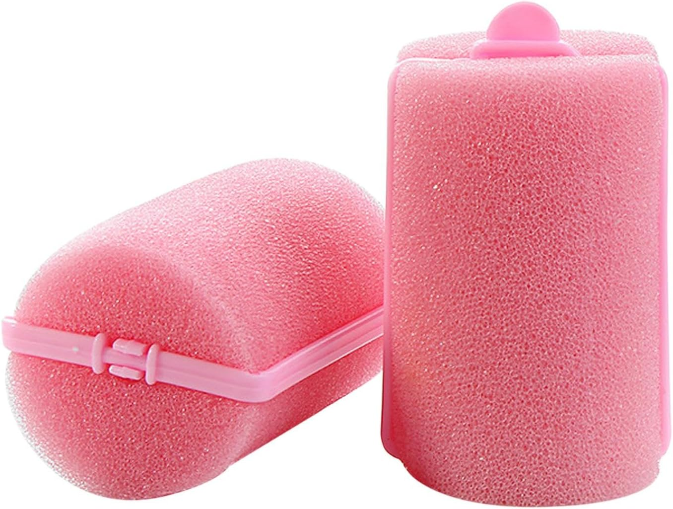 Harayaa 6 Pieces Soft Foam Hair Styling Curlers, Large Size Hairdressing Curlers, 40 Mm Sponge Hair Styling Rollers image number 6