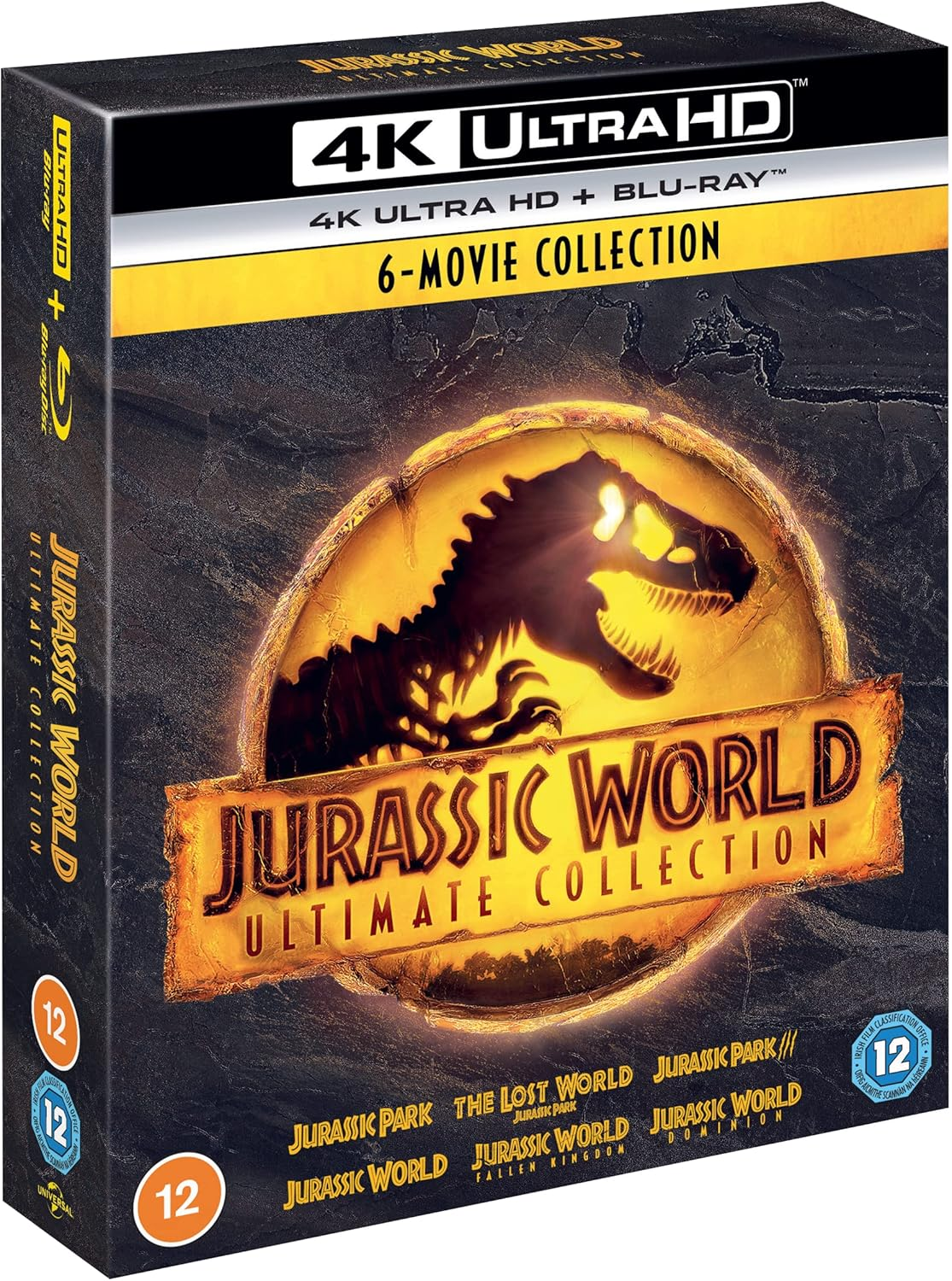 Jurassic World Ultimate Collection [Jurassic Park/Jurassic World 6-Film Box Set] [4K Ultra HD + Blu-Ray] image number 1