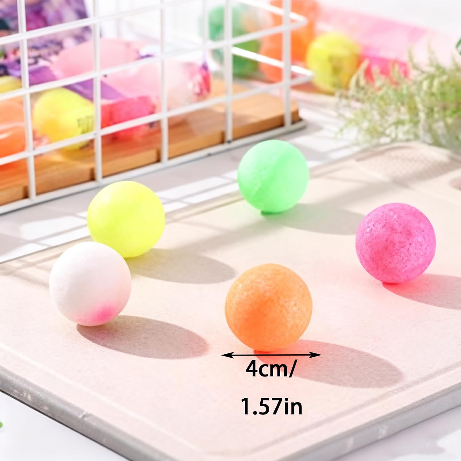 3 Bags Fragrance Balls (15 Pills Each) - Long-Lasting Air Freshener & Odor Eliminator for Toilet, Bathroom, Trash Can - Natural Deodorizer Balls, 390 Multi-Use Scented Beads image number 6