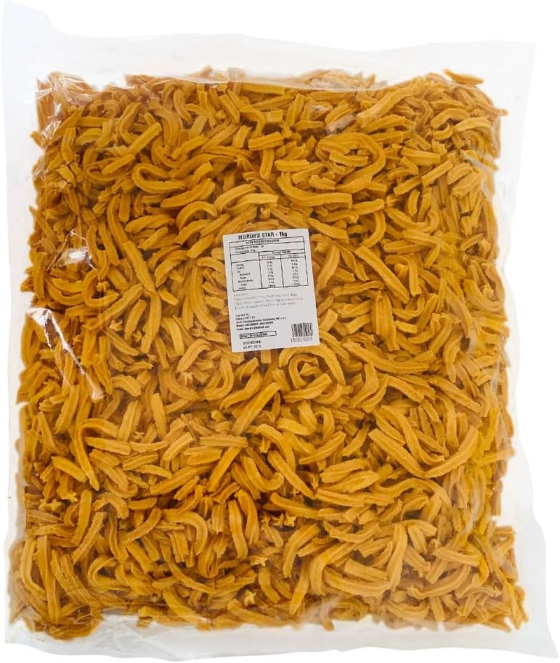 Delyco Muruku Garlic Poondu Muruku Indian Snack Ready to Eat 1 Kg image number 1