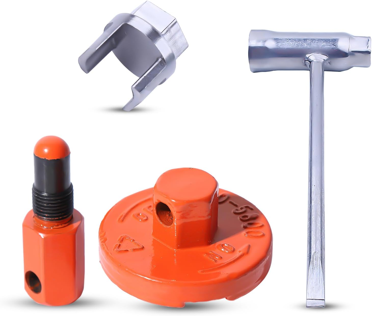 Atunee Piston Stop Clutch Flywheel Disassembly Tool with Chainsaw Scrench for Husqvarna Rancher 340 345 346 350 351 353 445 450 455 460 Chainsaw Replace 502541601 502 54 16-03 image number 5