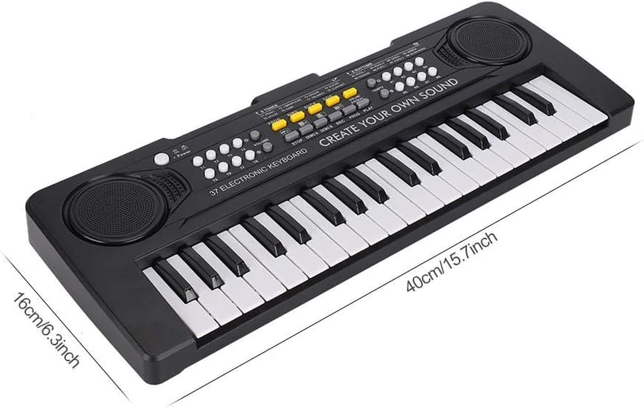 Musical Instrument 37-Key Portable Electronic Keyboard, Electric Piano, USB for Kids Children(Bf-420) image number 2