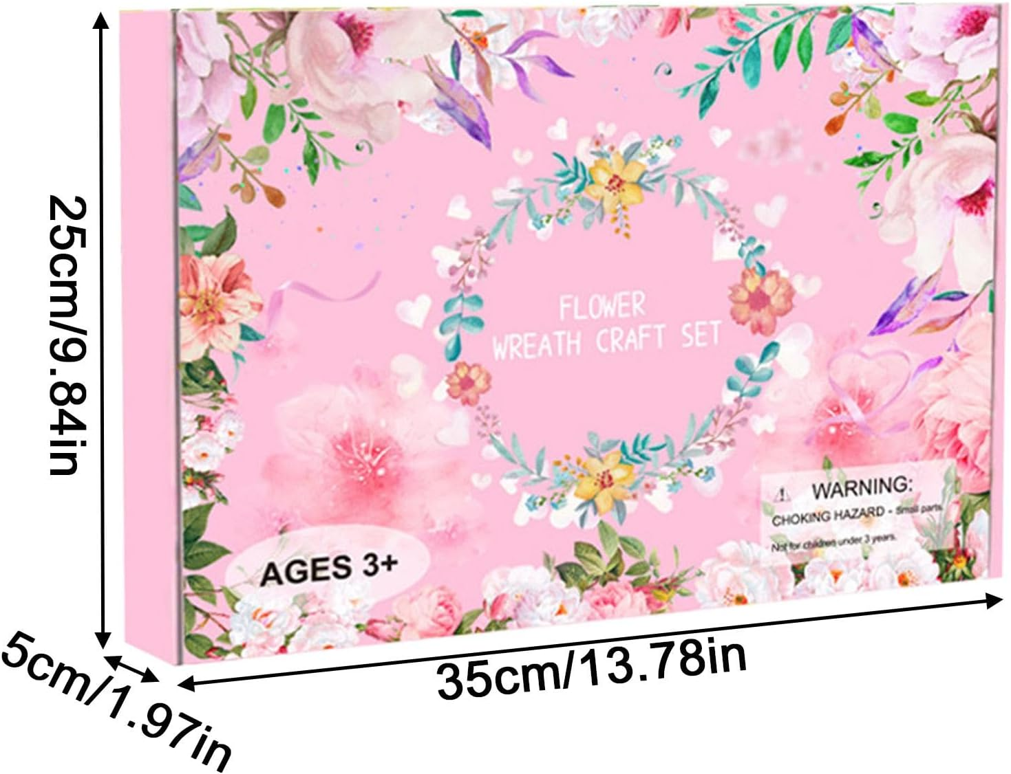 Flower Crown - Fairy Crown Flower Crowns Beautiful Flower Headband,Safe & Harmless Flower Headbands for Women, Fairy Parties Supplies for Boys, Girls, Family, image number 1