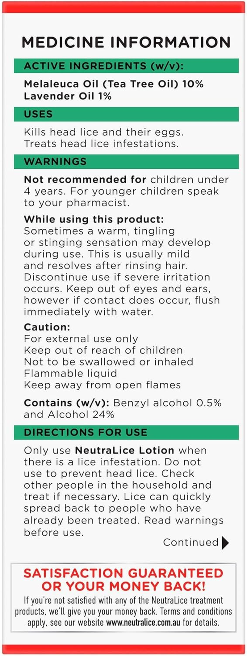 Neutralice Natural Oils Lotion Kit 200 Ml image number 6