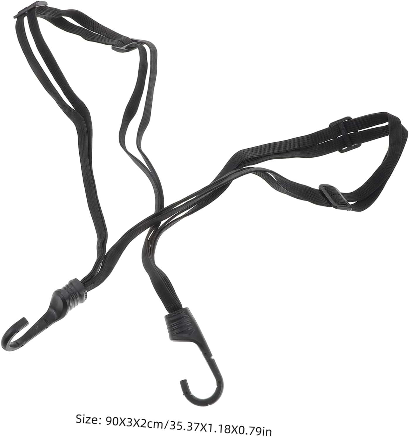 WHAMVOX 2Pcs Elastic Motorcycle Helmet Straps Luggage Belt Strap Secure Binding for Bike Car image number 4