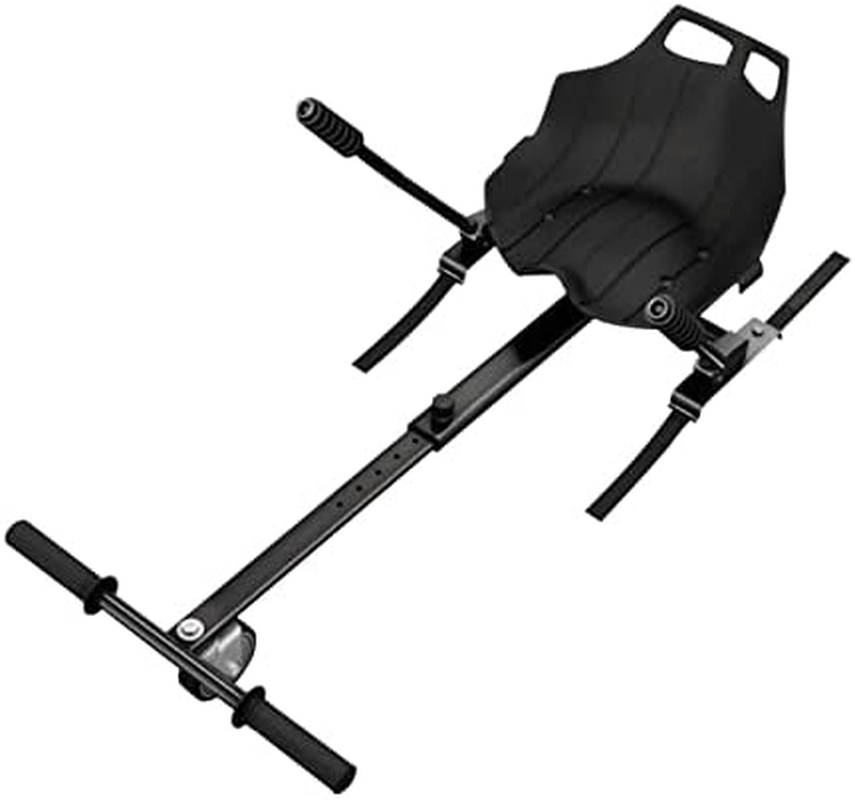 Ahatech Adjustable Hoverkart Hoverboard Seat Attachment, Go Cart, Go Kart, Hoverboard Accessories, Conversion Kit, Hover Kart with Heavy Duty Frame, Fit All Ages, Fits 6.5"/8"/10"