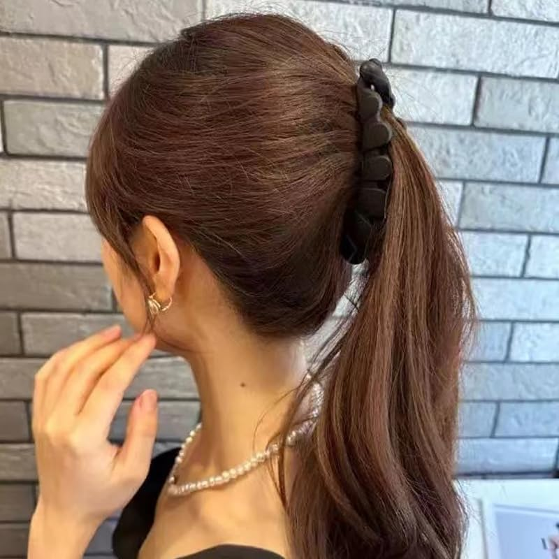 Banana Clips Hair for Thick Thin Hair Ponytail Holder Claw Clip Large Banana Hair Pin Hair Banana Clip French Barrette Hair Clips for Women Banana Hair Combs Clip for Women Hair Accessories 3 Pcs - Hairclip2 image number 2