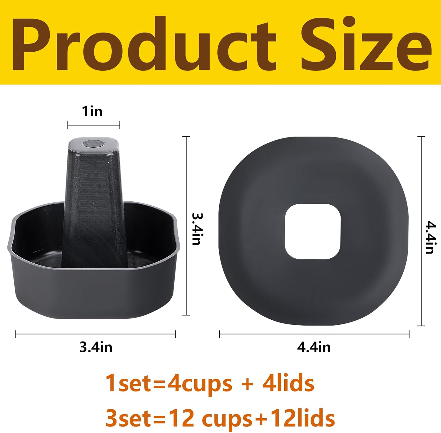 DECOHS 3 Sets/12Pcs Beehive Stands- Sturdy Beehive Feet Stands- Beehive Base Beekeeping Hive Support Tools for Outdoor Garden Beekeeper Workshop image number 4