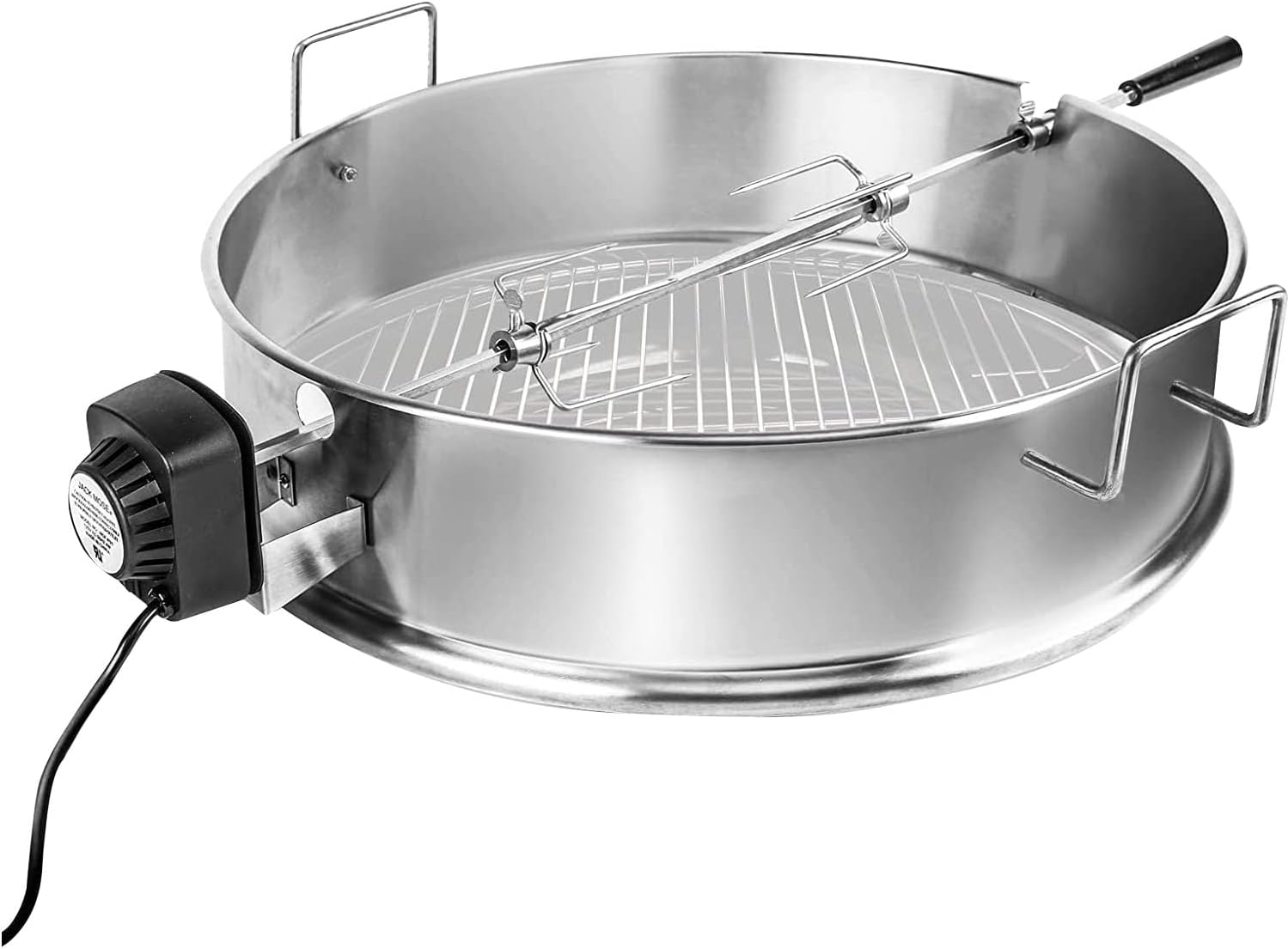 CAMPAQUIP Rotisserie | Fits Weber 22" Kettle BBQ & Other 22" Kettle Grills | BBQ Grill Accessories for Rotisserie Cooking