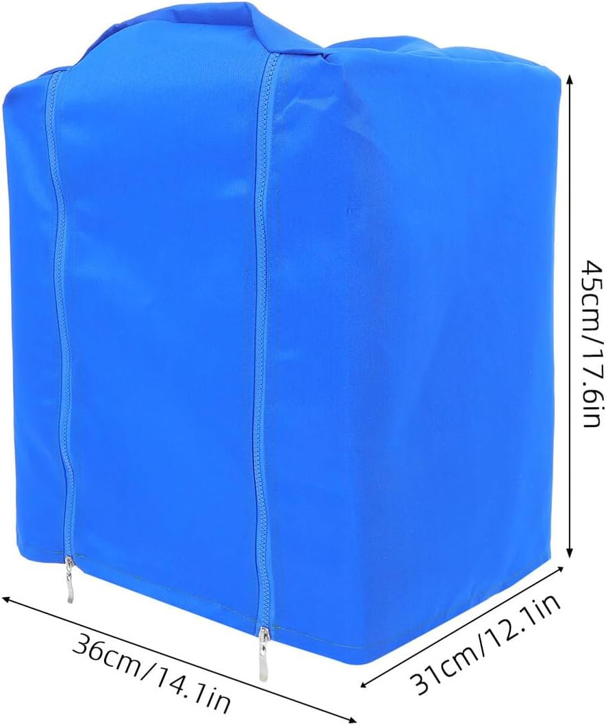 Kisangel Parrot Cage Cover 31X32X42Cm Dual Zipper Breathable Oxford Cloth Birdcage Shade Cover for Budgie Cockatiel Small Birds Insulated Light Blocking for Winter and Outdoor Use image number 1