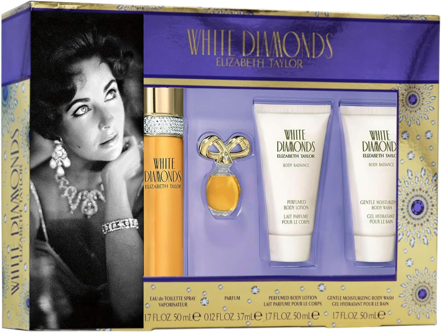 Elizabeth Taylor White Diamonds EDT 50Ml Gift Set image number 2