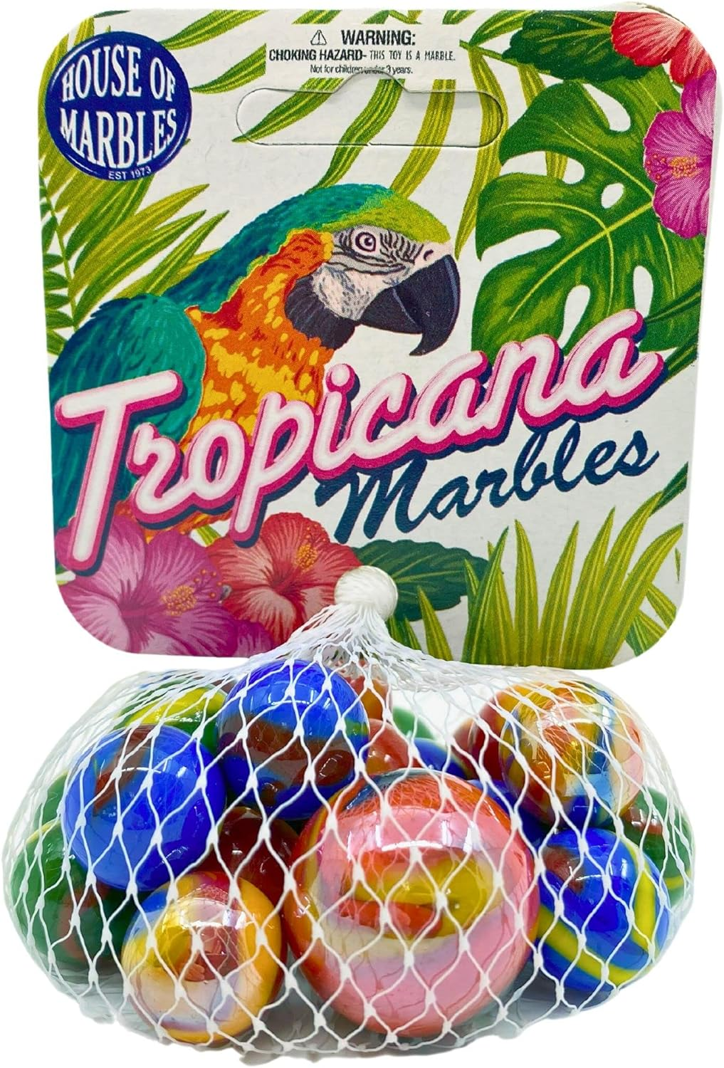 House of Marbles Tropicana Net Bag of Marbles