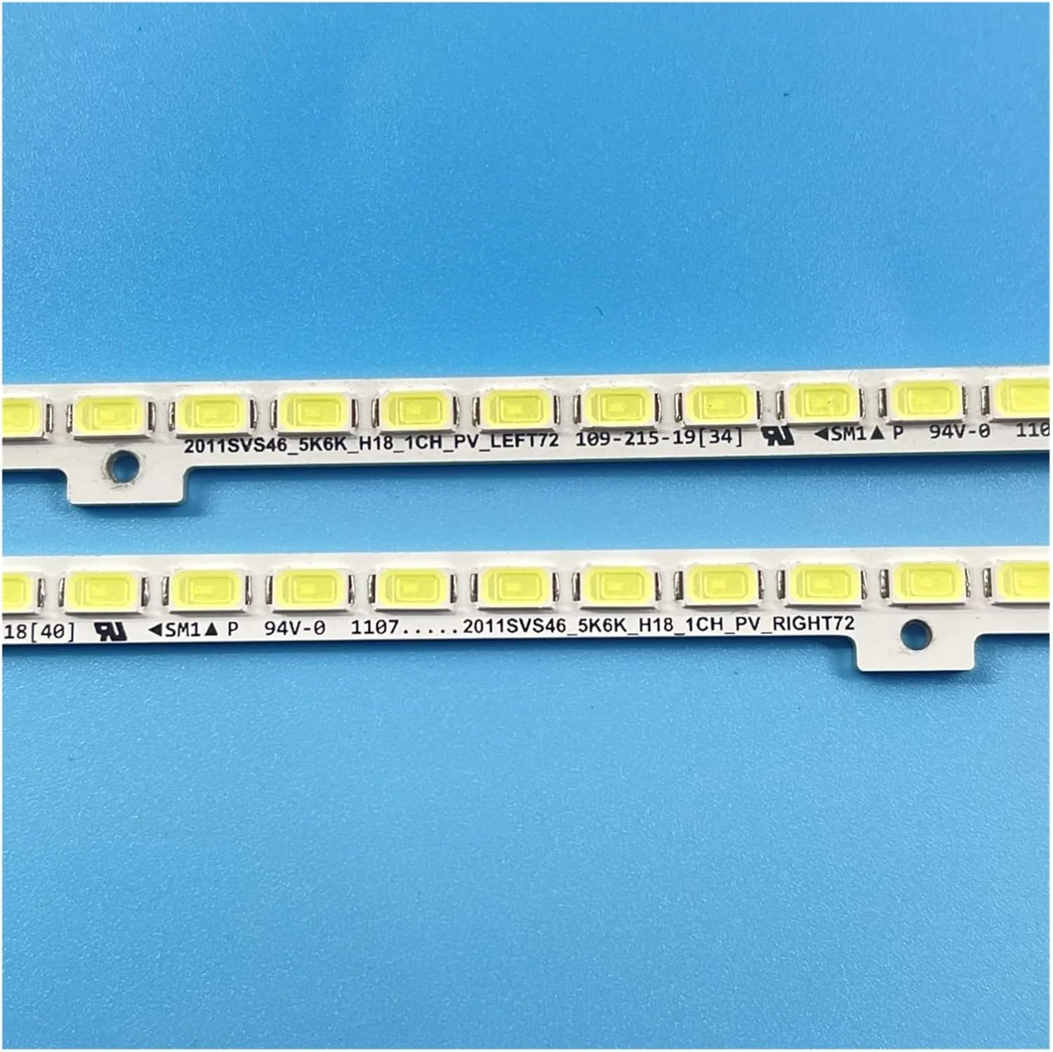 LED Backlight Lamp Strip for S-.Am Sung 46"TV UA46D5000 2011SVS46 5K6K H1B-1CH BN64-01644A LTJ460HN01-H JVG4-460SMA-R1 UE46D5000 (Color : 4 Pieces 2TV) - 4 Pieces 2Tv image number 4
