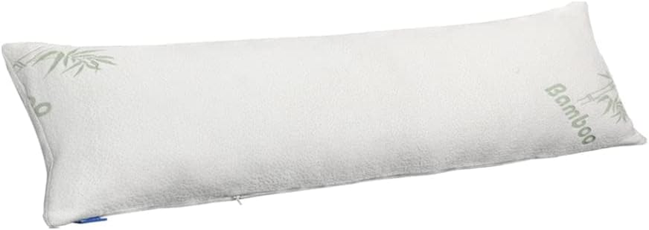 Dreamz Body Pillow Memory Foam Long Full Cushion Sleep Maternity Nursing Support Removable Bamboo Fiber Cover with Zipper Pillowcase Breathable, 120Cmx36Cm image number 3