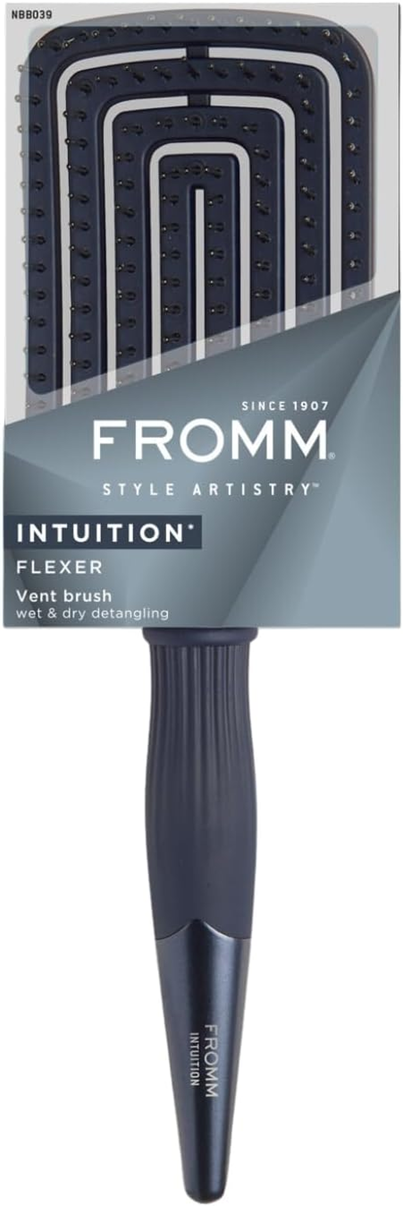Fromm Intuition Hot Paddle Thermal Ceramic Straightening Hair Brush image number 5