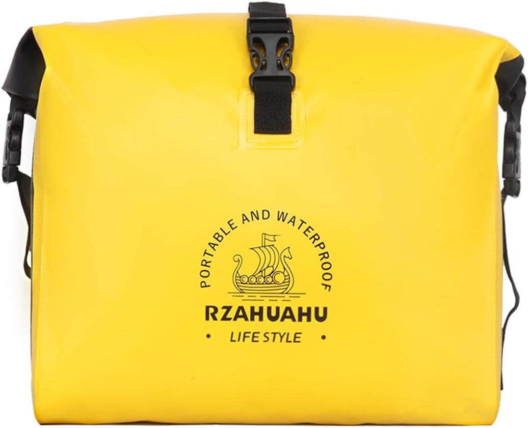 Bicycle Handlebar Bag Waterproof PVC Handlebar Bag for Electric Bike Scooter image number 6