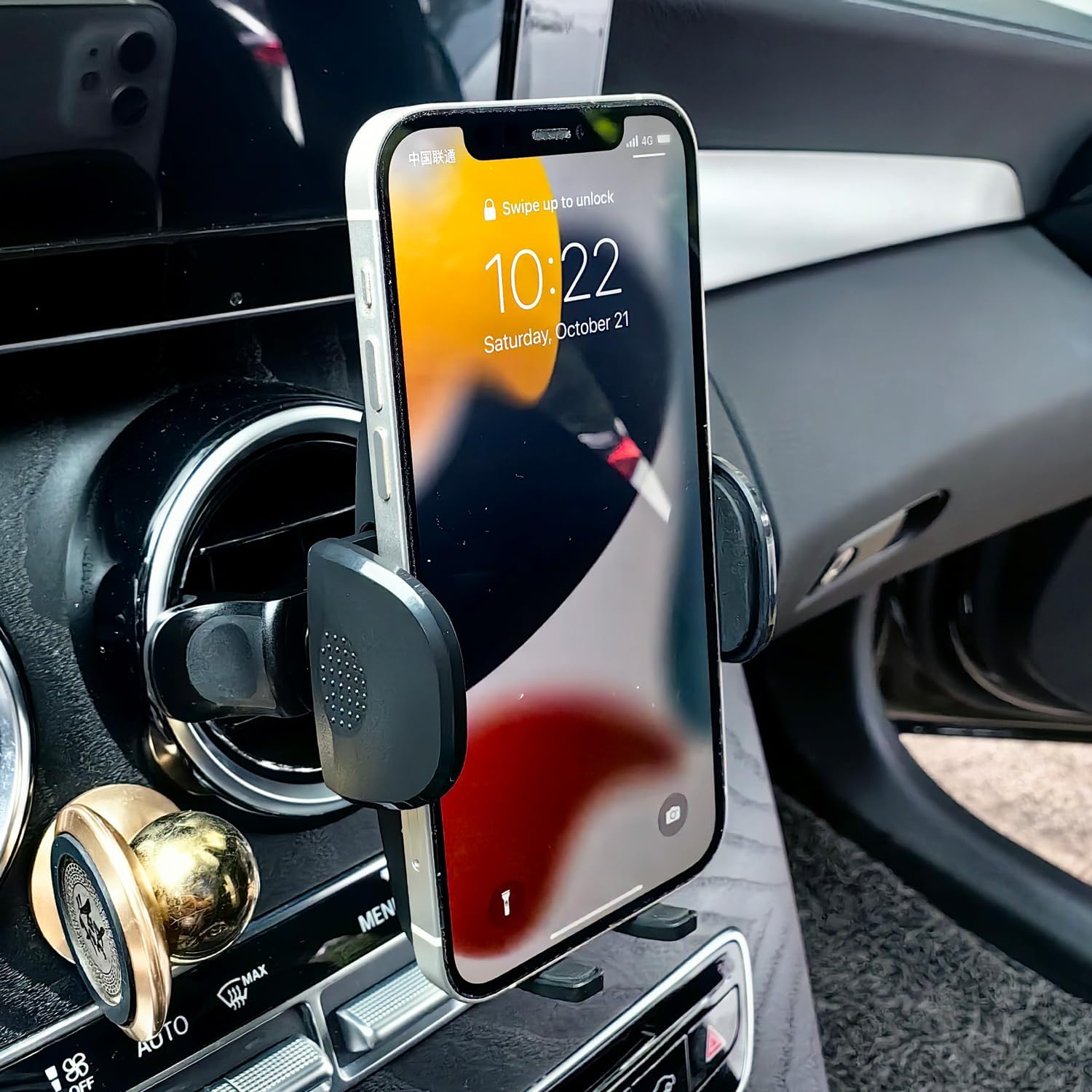 Car Cell Phone Holder Mount for Mini Cooper Countryman Paceman Clubman JCW S R52 R53 R56 R55 R60 F56 F55 F60 R58 F57 All4 CD Accessories round Air Vent Cellphone Mobile Stand image number 2