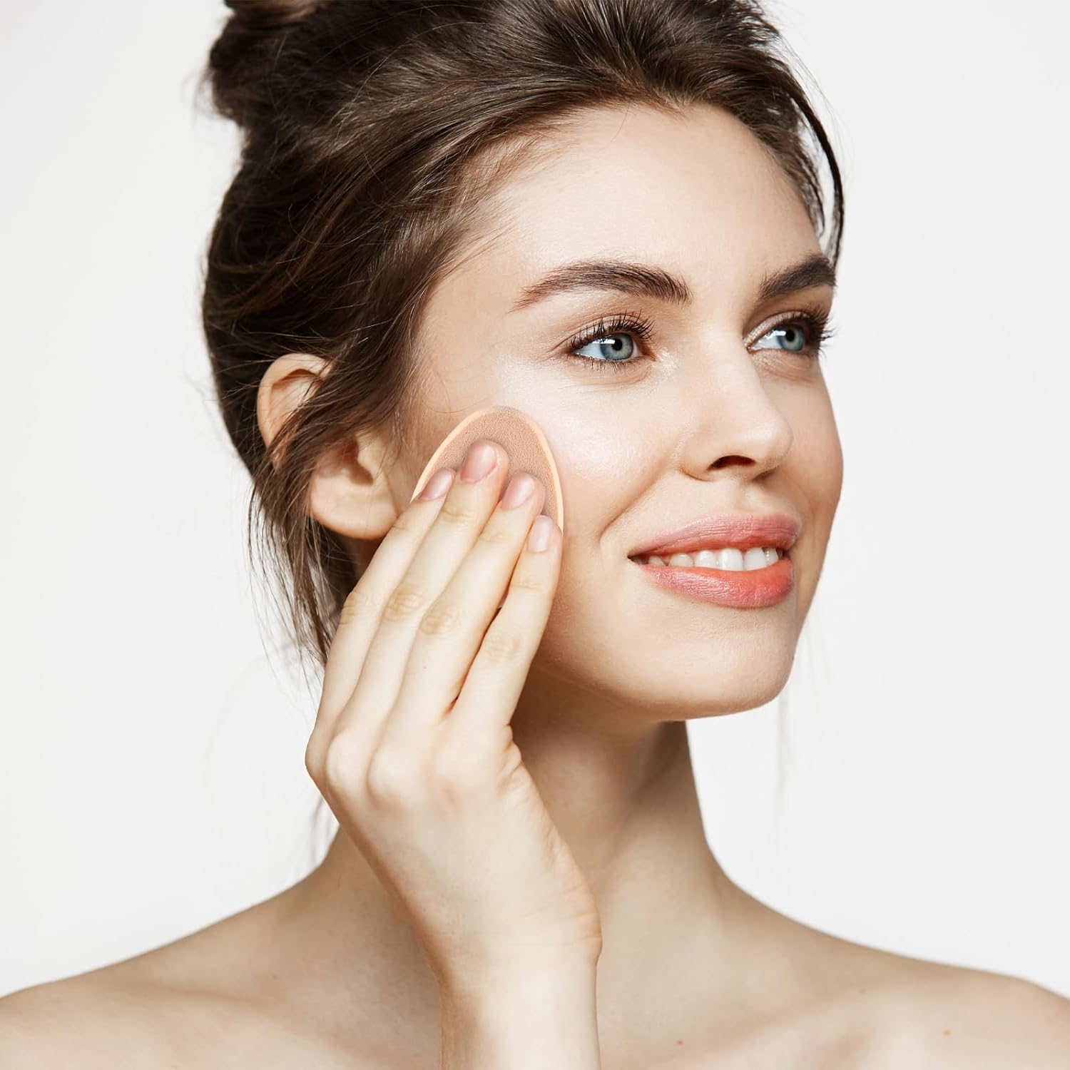 6 X Flat Sponge for Makeup, Soft, Durable and Suitable for Beginners image number 1