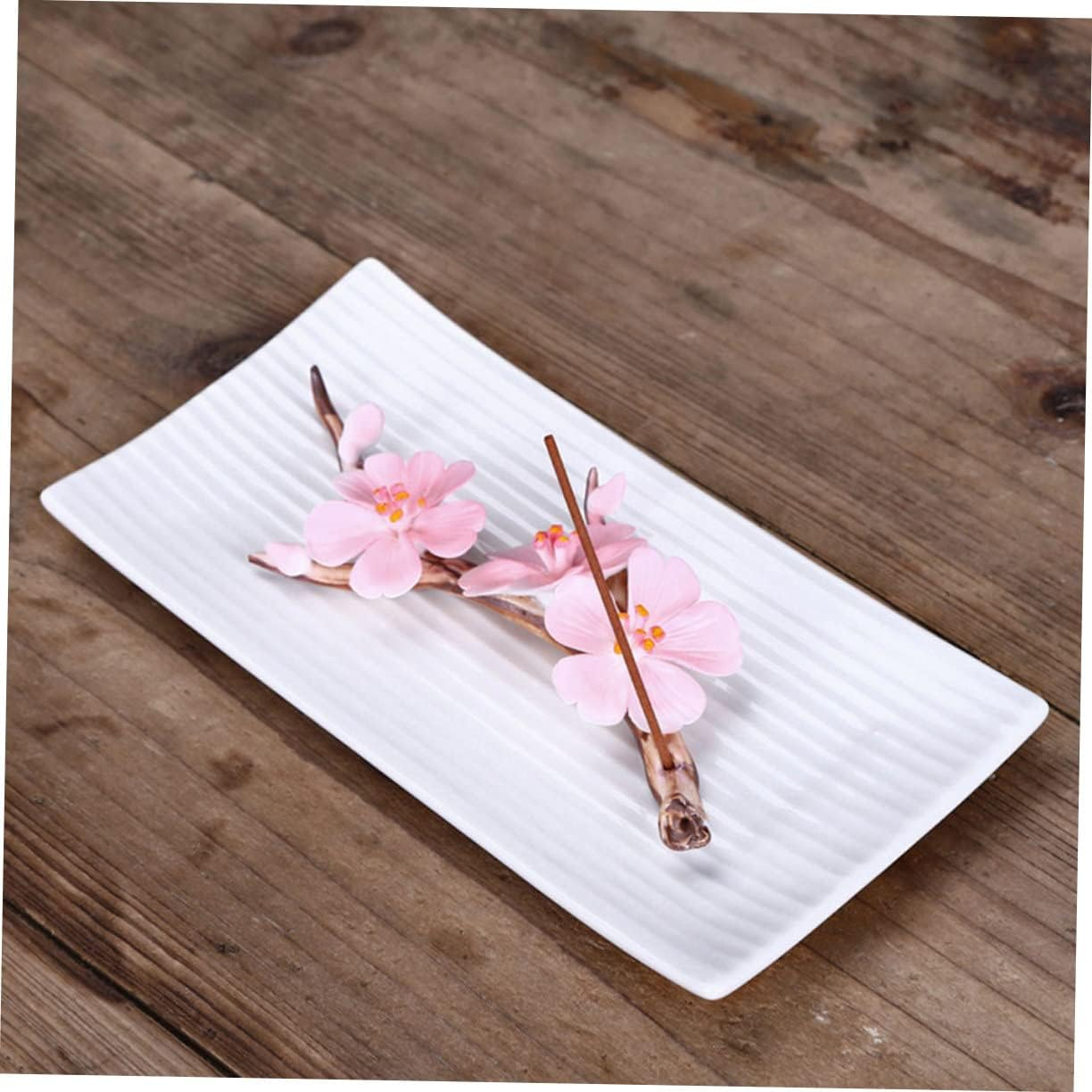 Cabilock Incense Burner Ornaments Ceramic Incense Burner Home Censer for Home Decor Practical for Living Pink Kitchen Accessories image number 3