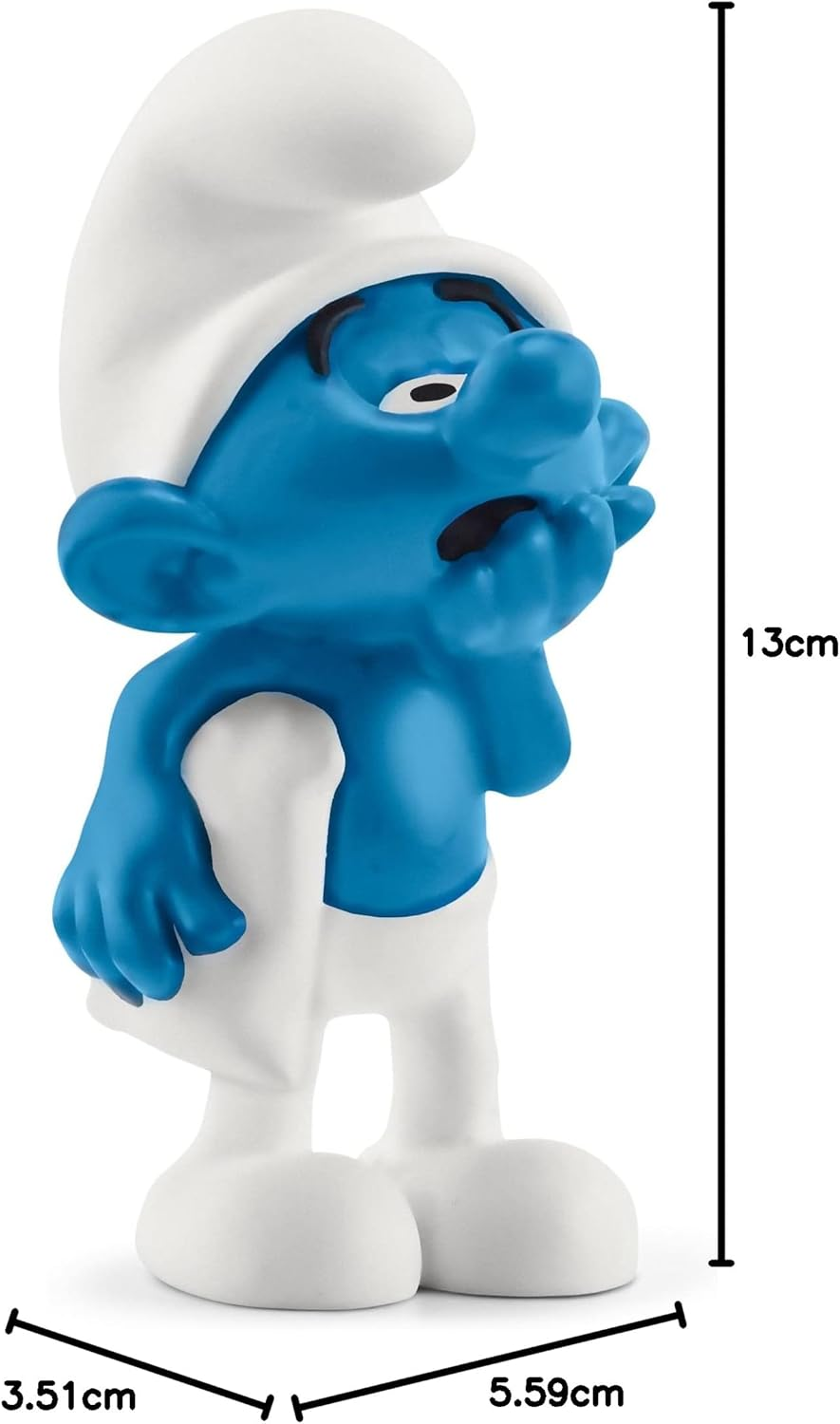 Schleich Smurf - Lazy Smurf image number 1