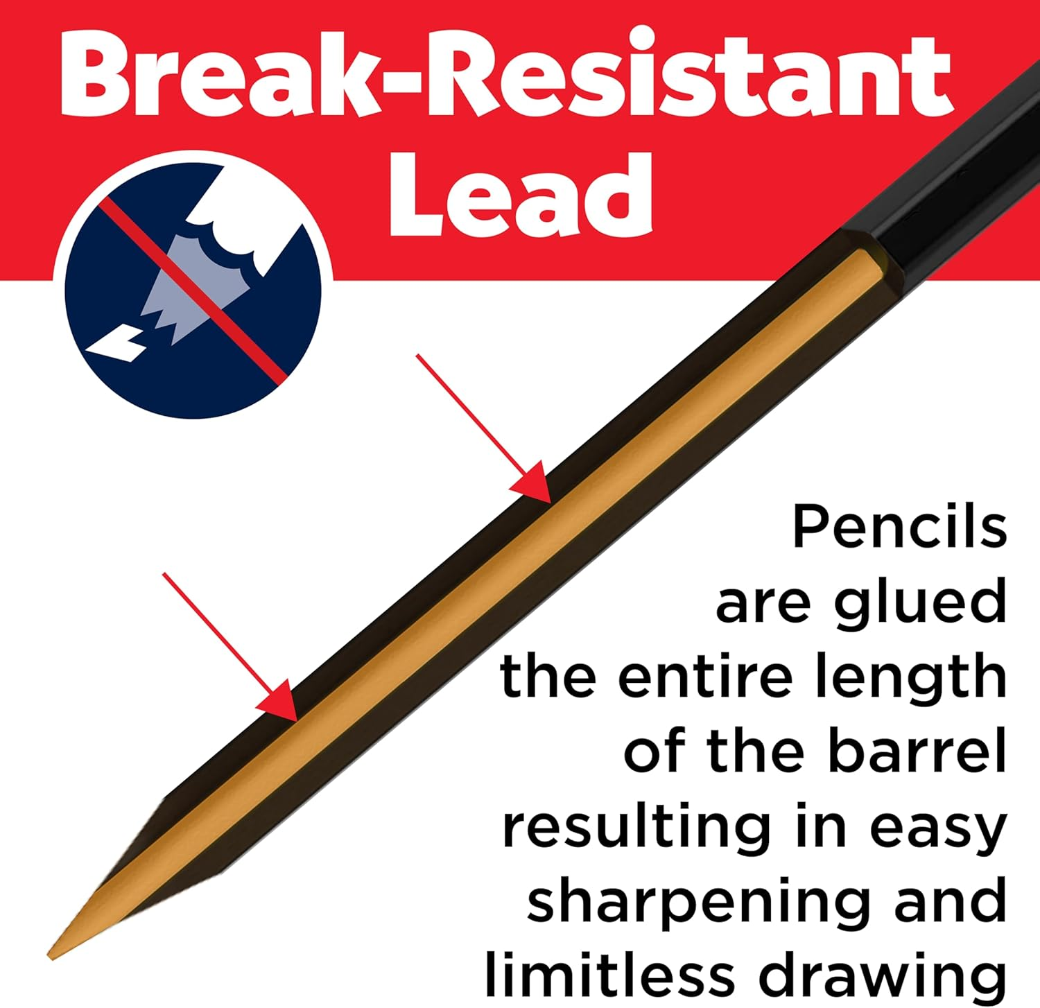 Faber-Castell 116414 Colouring Pencils Skin-Coloured Black Edition, Pack of 12, Shatterproof, Triangular, Skin Tones image number 5