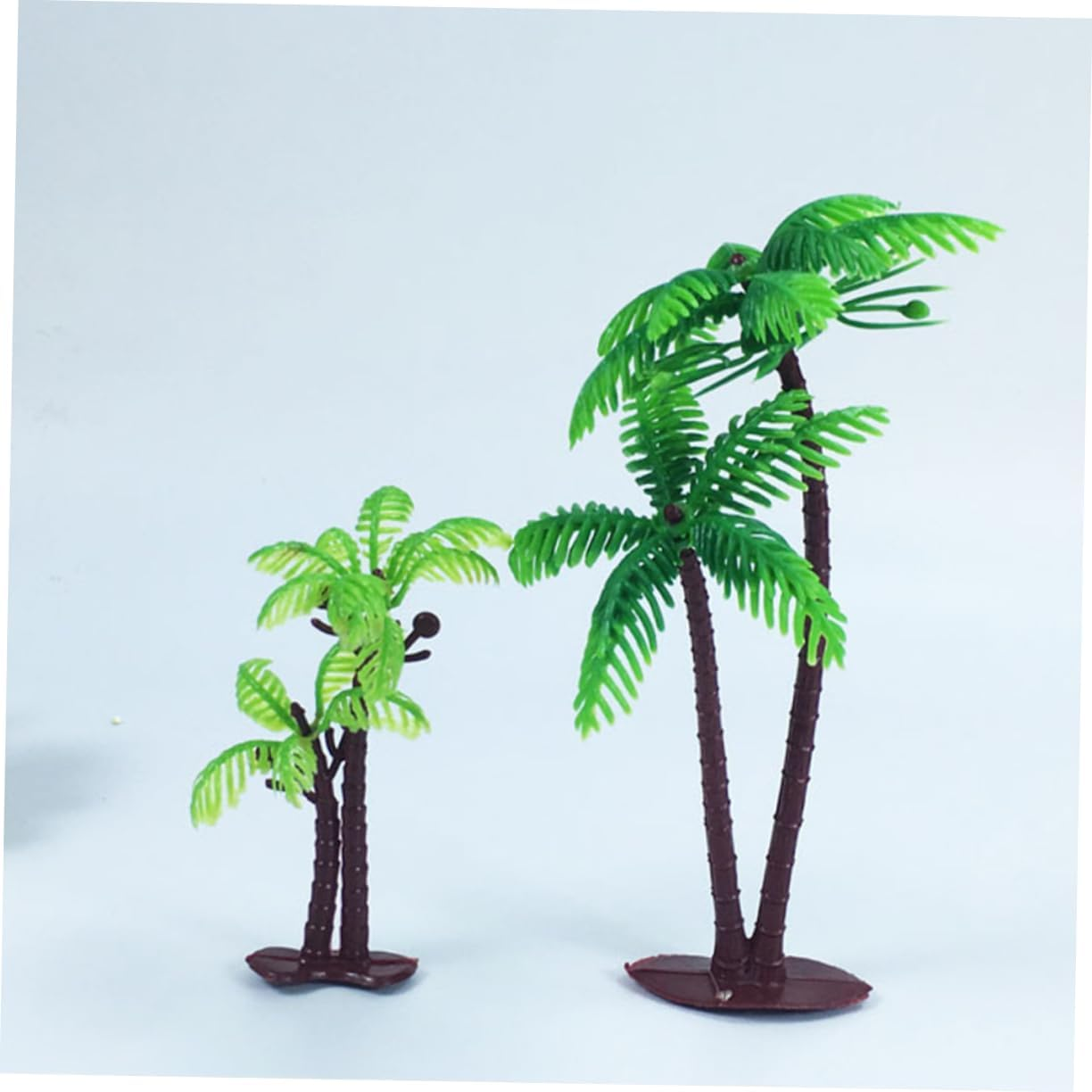 16Pcs Model Coconut Trees Accessory Cake Decoraiton for Birthday Party Cake Toppers Set Safe and Easy Use image number 5