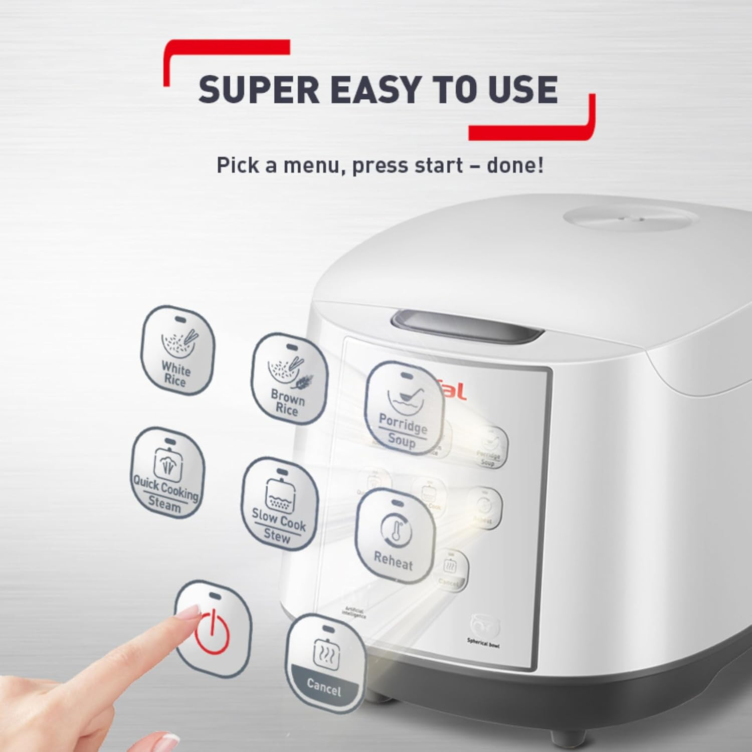 Tefal Easy Rice & Slow RK7321 image number 1