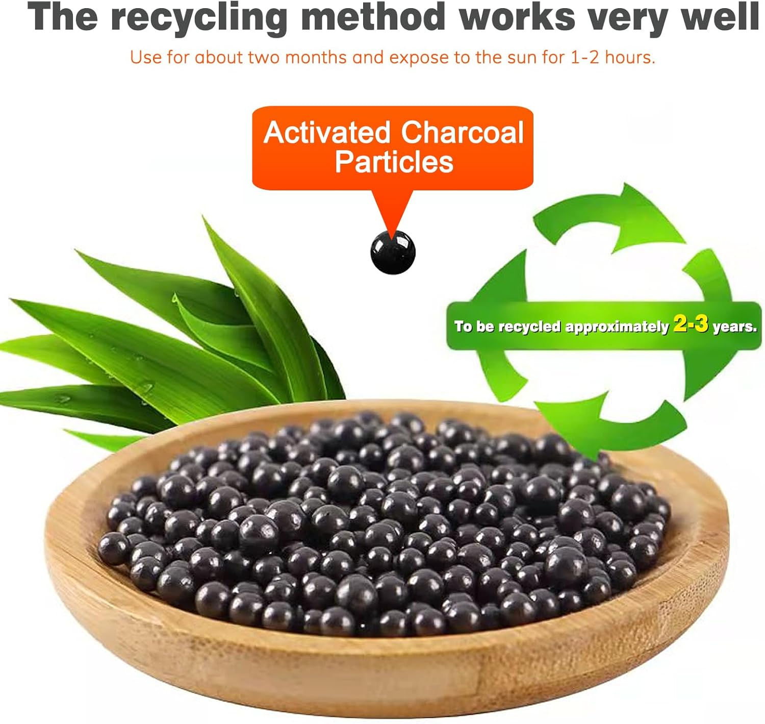 8 Pack Moisture Absorbers Boxes, Portable Humidity Absorber for Bathroom, Closet, Car, Dehumidifier with Activated Carbonfor image number 4