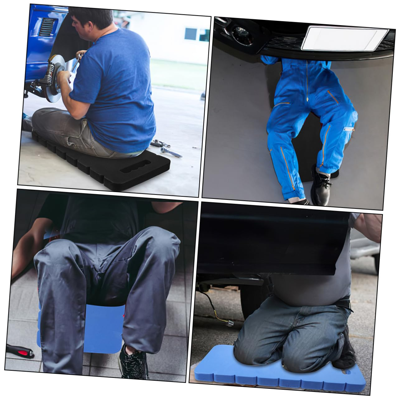 2Pcs Eva Kneeling Pads for Gardening Yoga Exercise Lightweight Water-Resistant Garden Pad image number 6