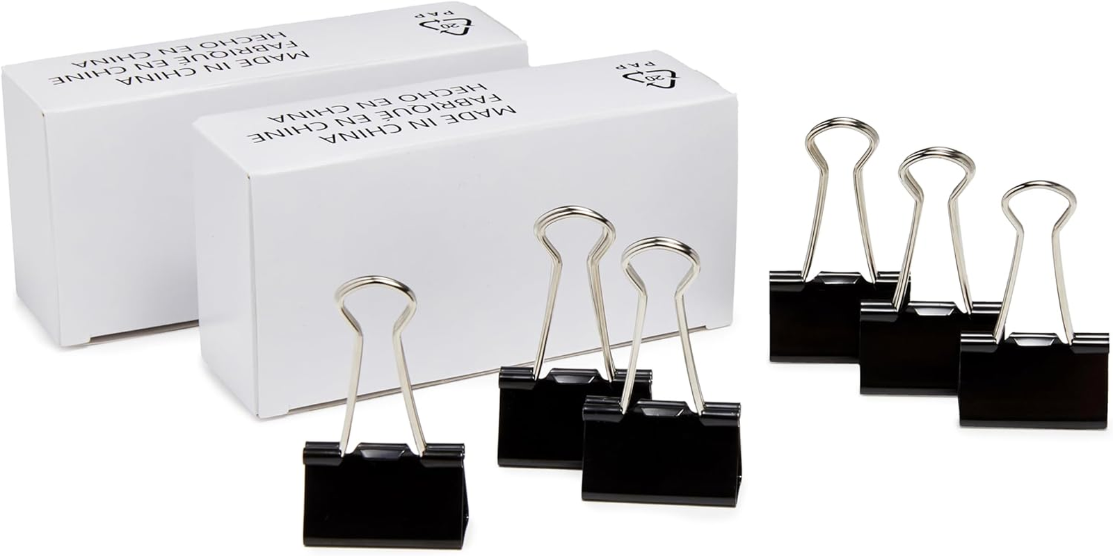 Amazon Basics Binder Paper Clip, 32Mm, 24 Clips image number 2