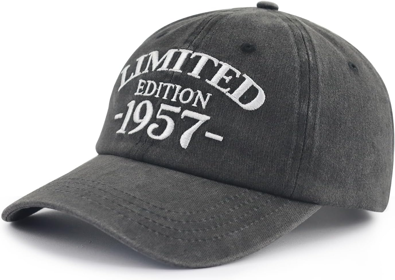Xullaxth Limited Edition 1950 1951 1952 1953 1954 1955 1956 1957 1958 1959 Hat for Men Women, Adjustable Cotton Baseball Cap - 1950 Black image number 6