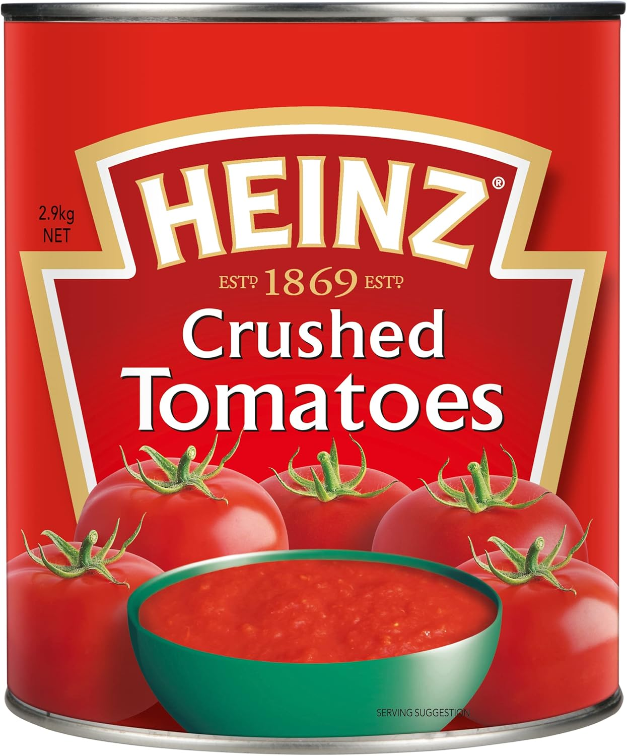 Heinz Crushed Tomatoes Catering Bulk Tin Tinned Tomatoes 2.9Kg image number 1