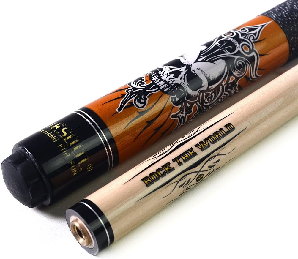 CUESOUL Rock II 58" 19Z/20Z/21Z 1/2 Maple Pool Cue Stick Kit image number 7