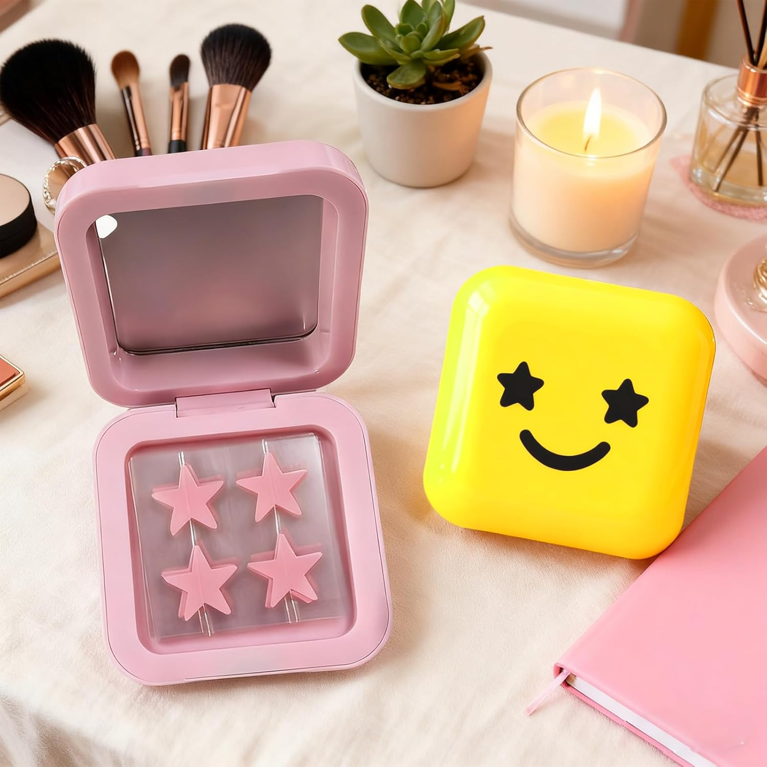 Starface Pimple Patches,64Pcs Hydrocolloid Pimple Patches,Star Spot Patches for Face and Skin Care