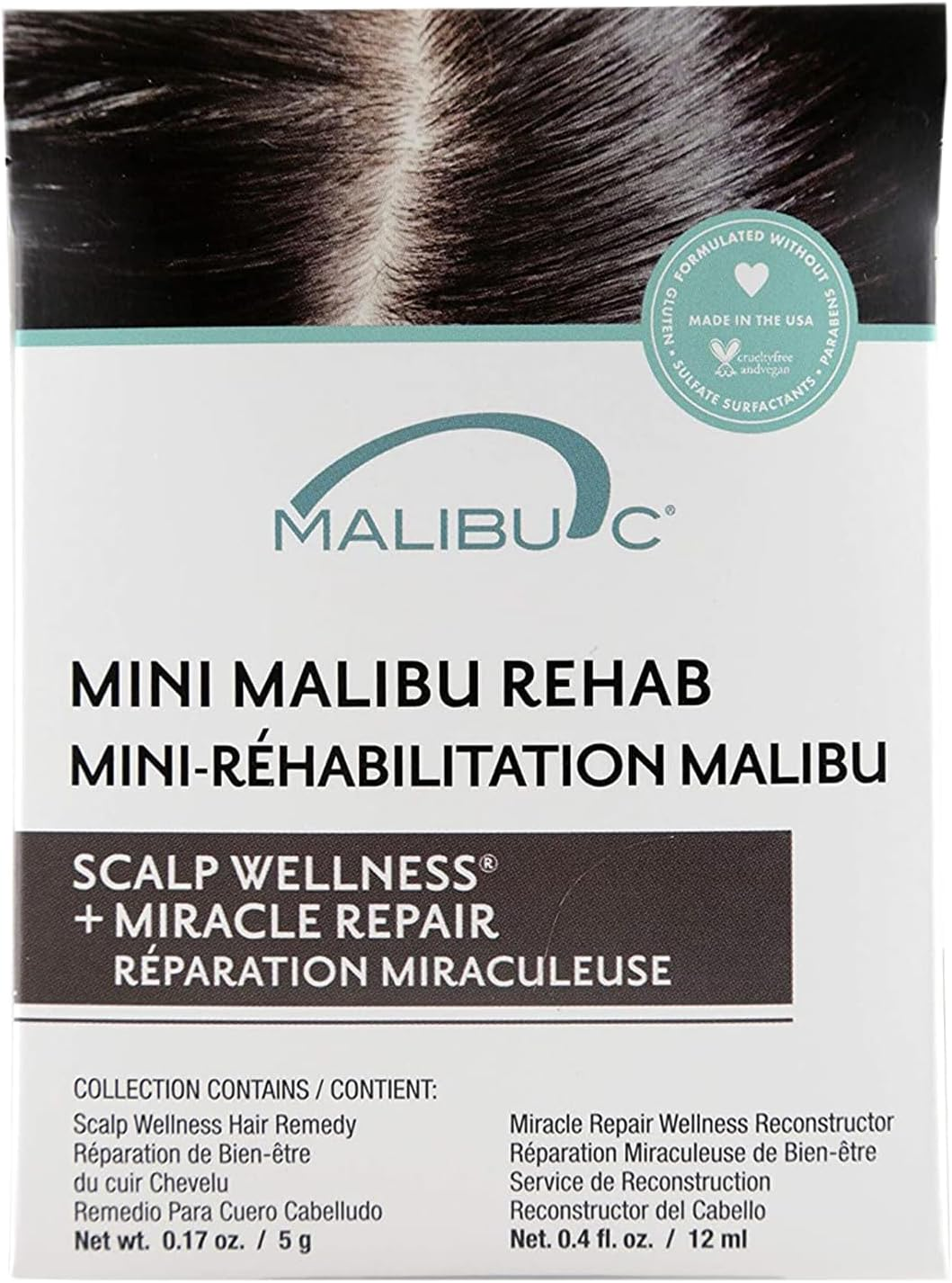 Malibu C Mini Rehab Scalp Wellness Kit