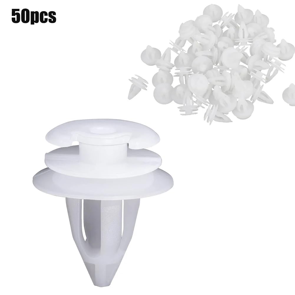 50 Pcs Door Panel Clips (OE 994275) Compatible with BMW 1, 3, 5, 7 Series (E21, E30, E36, E46, E90 - E93, E12, E28, E34, E39) for Sill Moulding Cover Trim Replacement
