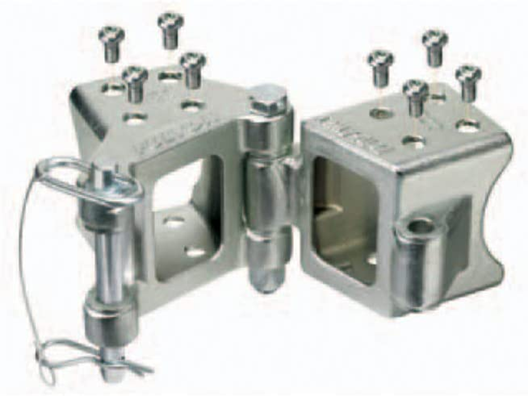 Fulton HDPB340101 Fold-Away Bolt-On Hinge Kit for 3" X 4" Trailer Beam - up to 7,500 Lb. GTW