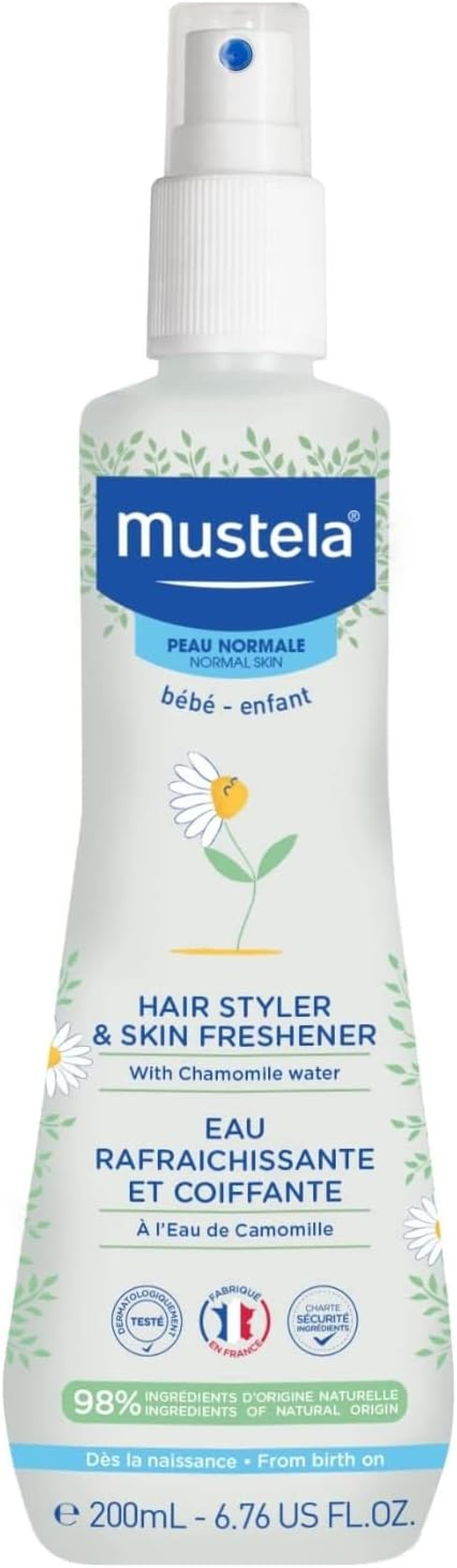 Mustela Skin & Hair Freshener Spray - for Normal Skin - 200Ml