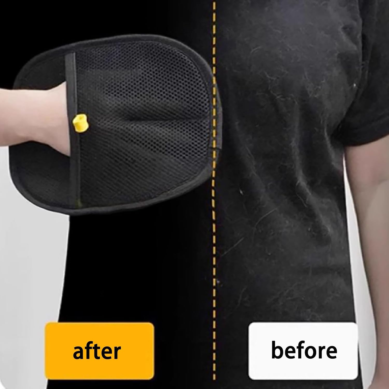 Pack of 2 Fur Magnets, Fur Magnet Gloves, Cat Hair, Pet Gloves, Pet Hair Gloves for Cleaning Clothes and Furniture, for Cats and Dogs image number 2