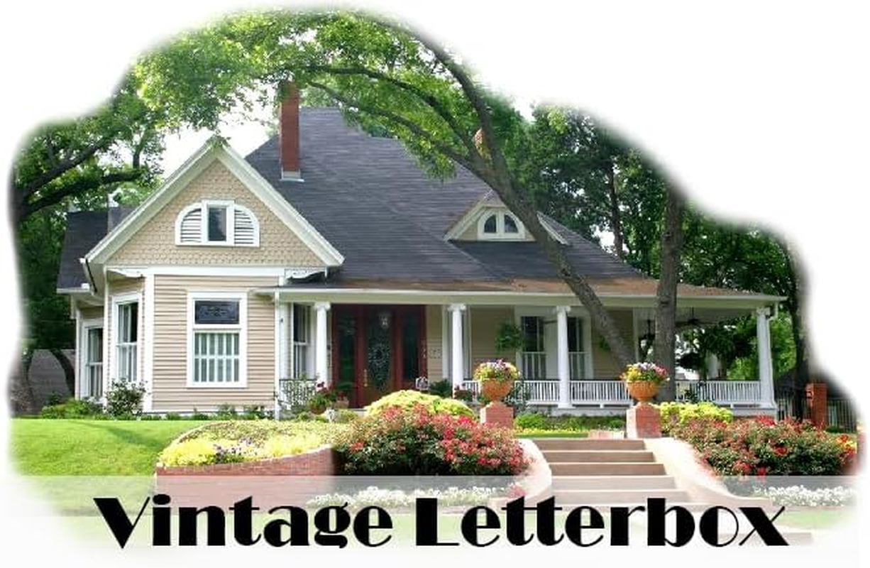 Letterbox Mailbox White US Style Vintage American Mail Letter Box image number 4