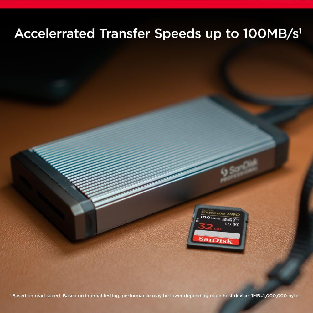 Sandisk 32GB Extreme PRO SDHC UHS-I Memory Card - C10, U3, V30, 4K UHD, SD Card - SDSDXXO-032G-GN4IN image number 6