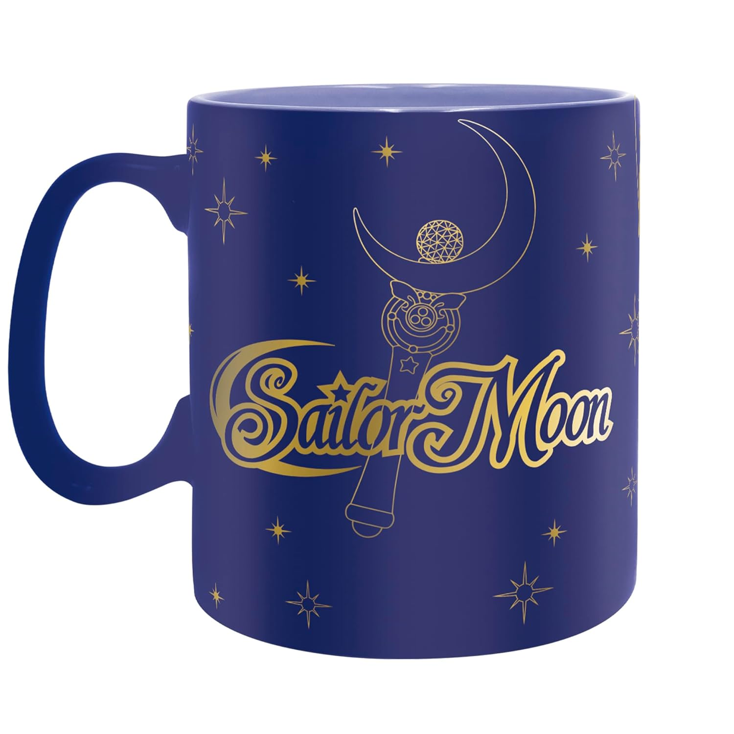 ABYSTYLE Sailor Moon Golden Sailor Moon Ceramic Novelty Coffee & Tea 460Ml / 15.5Oz Mug image number 1