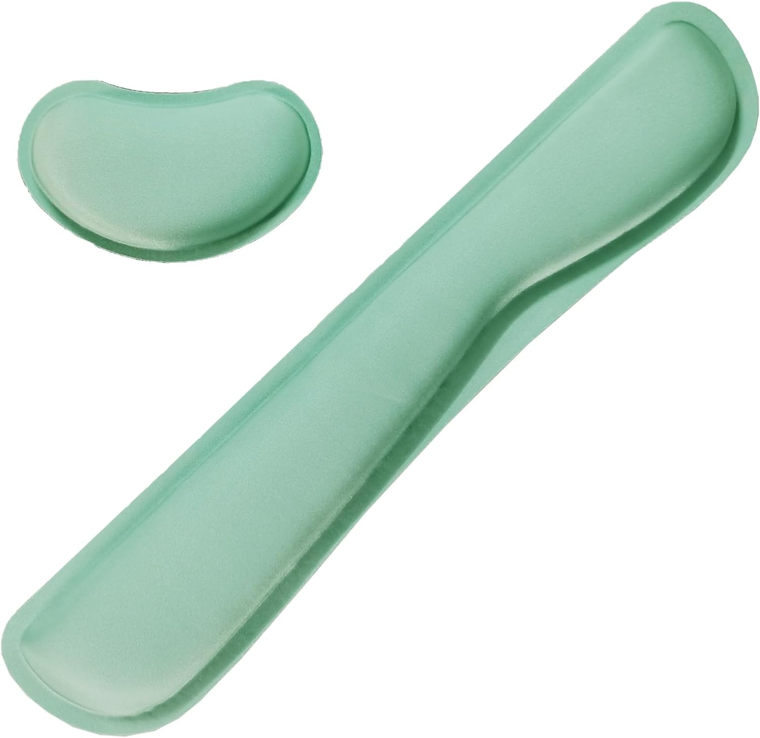 Keyboard Wrist Rest Mouse Wrist Support Set, Memory Foam Wrist Rest Pad for Computer Laptop Keyboard Mouse, Ergonomic Wrist Cushion Support for Typing Pain Relief, Gaming Home Office, Navy Blue