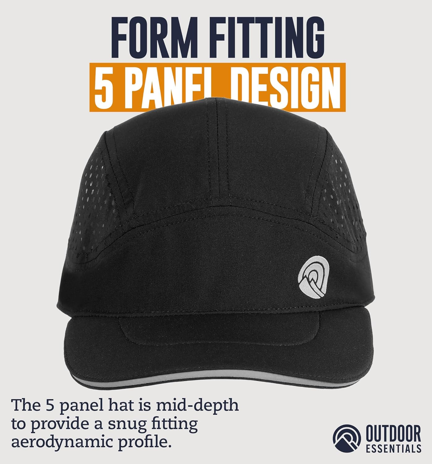 Running Hat for Men - Dry Fit Running Cap for Women, Tennis Hats, Breathable Hat, Workout Cap for Baseball,Sweat Wicking Hat image number 3