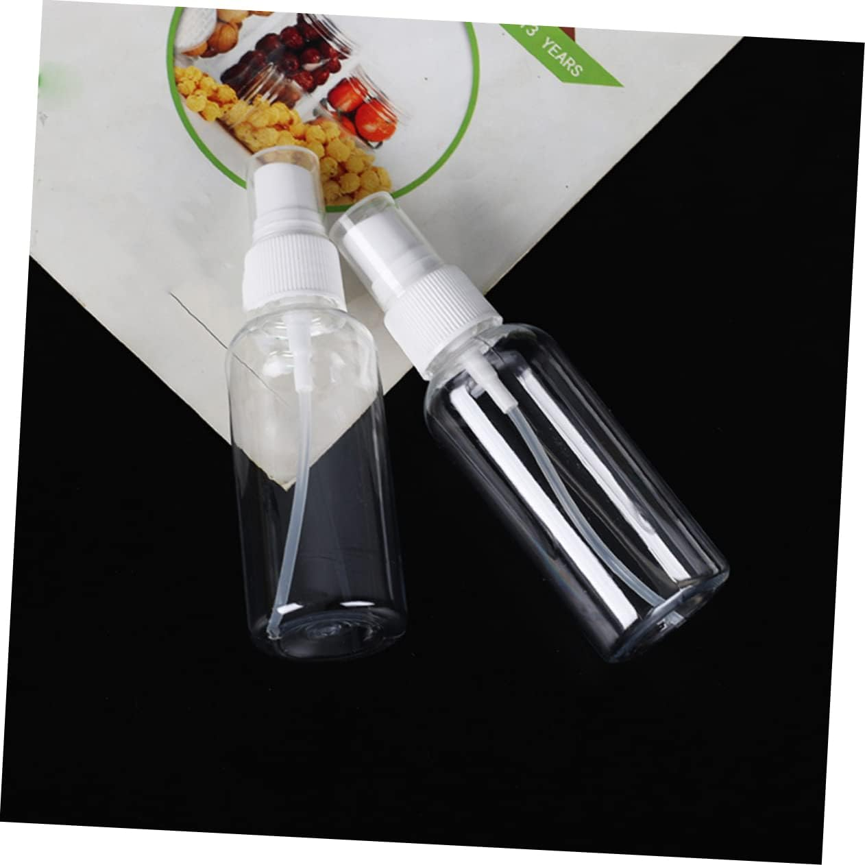 FOYTOKI 6Pcs 60Ml Refillable Plastic Spray Bottles Water Sprayer Mist Bottles for Travel Cosmetic Plants Dispenser Portable and Multifunctional image number 5