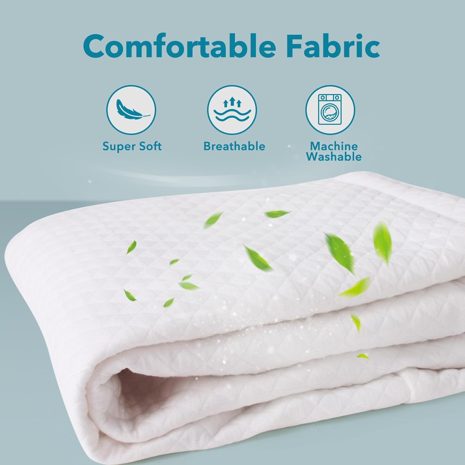 Changing Pad Liners Compatible with Jool Baby, Portable Changing Pad Cover Designed for Jool Baby, Changing Mat Cover for Jool Baby,Cotton, 1 Piece, Size 30.5"X15.8" image number 3