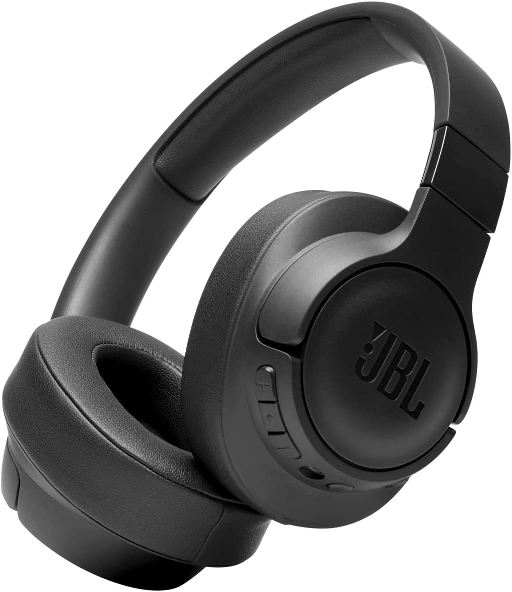 JBL Tune 760NC, Active Noise Cancelling, JBL Pure Bass Sound, 35H Battery Life with BT+NC - 2H Recharging Time, Hands-Free Calls & Voice Control, Google Fast Pair, Black