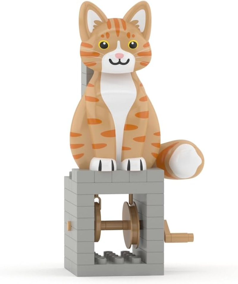 JEKCA Yellow Shiba Inu | Automata Series | Plastic Building Blocks | Age 14+