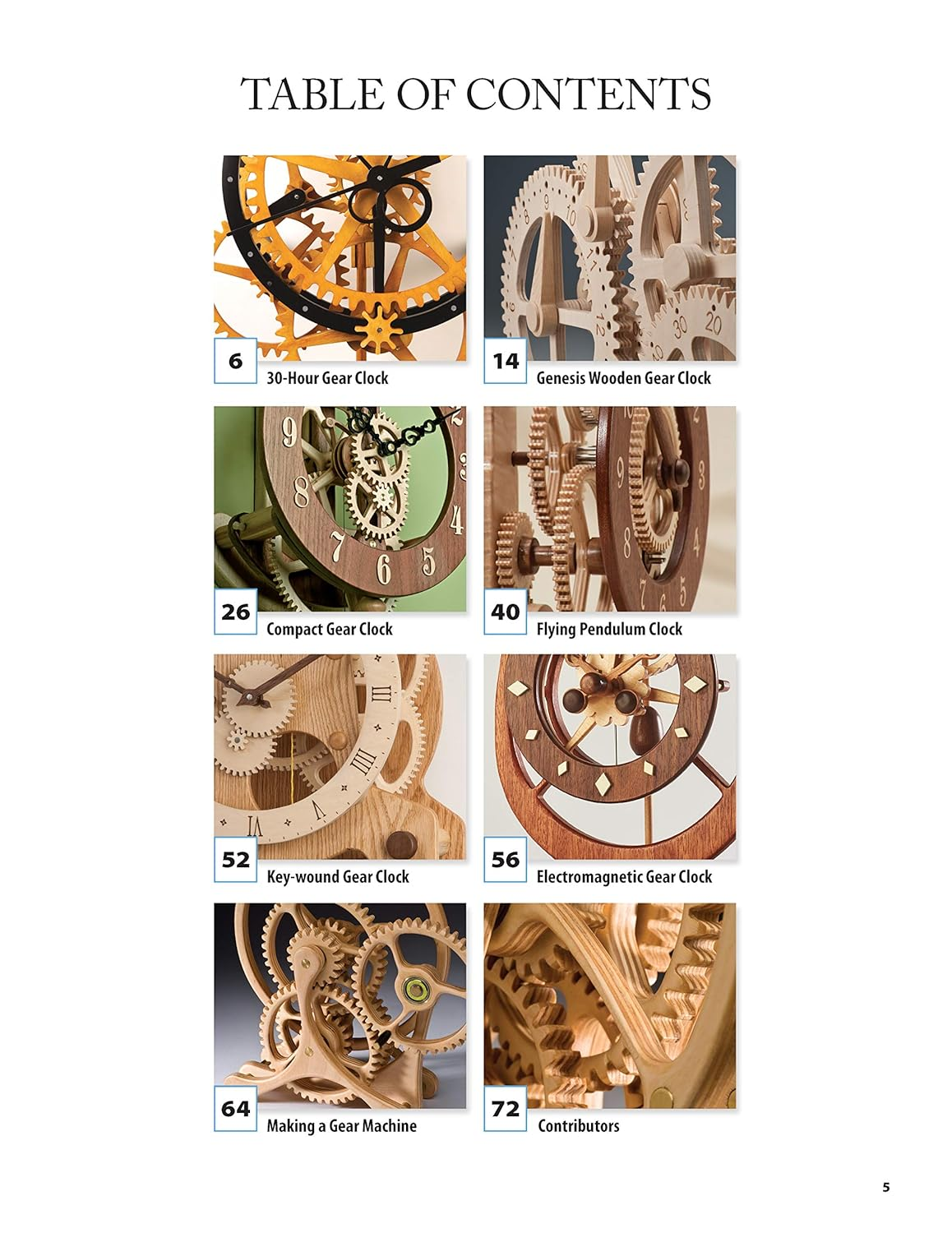 Making Wooden Gear Clocks: 6 Cool Contraptions That Really Keep Time image number 6