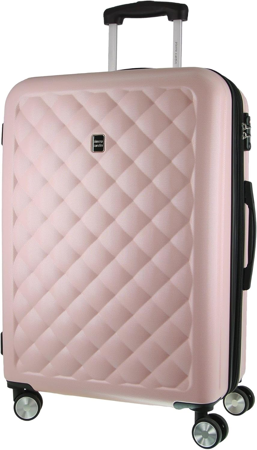 Pierre Cardin 80Cm Large Hard Shell Case in White